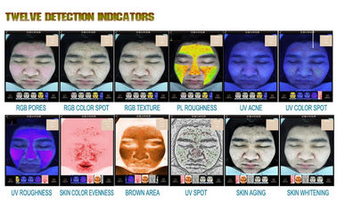 Mesin Penganalisis Kulit Pusat Kecantikan, Digital Magic Mirror Skin Analyzer