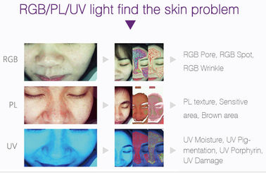 Professional Portable Skin Analyzer, Mesin Penganalisa Kulit Wajah