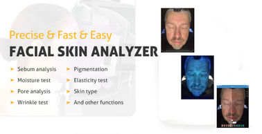 Multi Function Skin Hydration Analyzer untuk 12 Masalah Kulit Terdeteksi