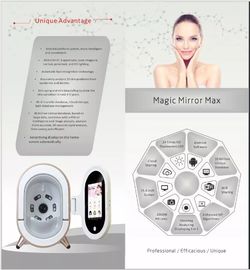 Teknologi Tinggi 3d Facial Skin Analyzer / Sistem Analisis Wajah 20mega Pixels