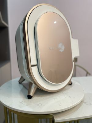 Mesin Wood Lamp Smart Magic Mirror Skin Analyzer Dengan Layar Sentuh