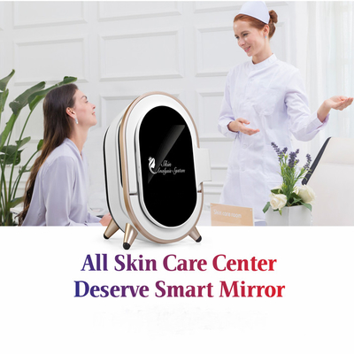 50HZ Pemindai Wajah Alat Analisis Kulit Diagnostik Dermatologi Wajah