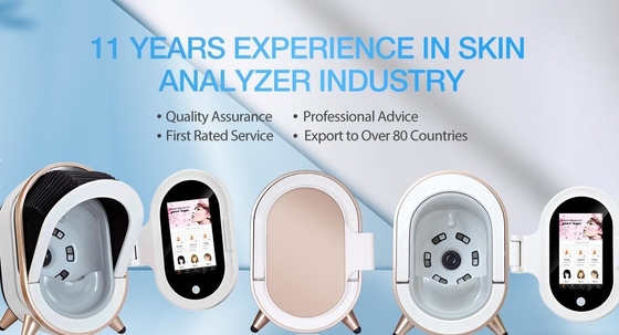 10.1 Inch LCD Screen Face Skin Analyzer Untuk Salon Spa Profesional