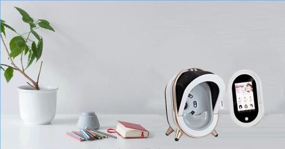Mesin Wood Lamp Smart Magic Mirror Skin Analyzer Dengan Layar Sentuh