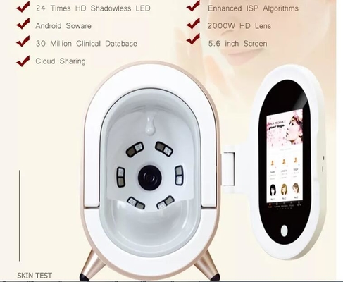 Mesin Analisis Kulit Multi Spectral 45W Mencerminkan Platform Android