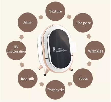 Mesin Analisis Kulit Multi Spectral 45W Mencerminkan Platform Android